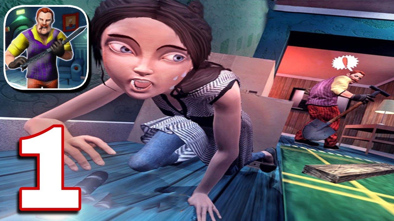 My Scary Neighbor Horror House Survival Mod Full Gameplay Walkthrough Part 1