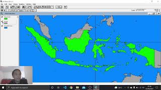 Tugas GIS Membuat Peta Indonesia Di Aplikasi ArcView screenshot 3