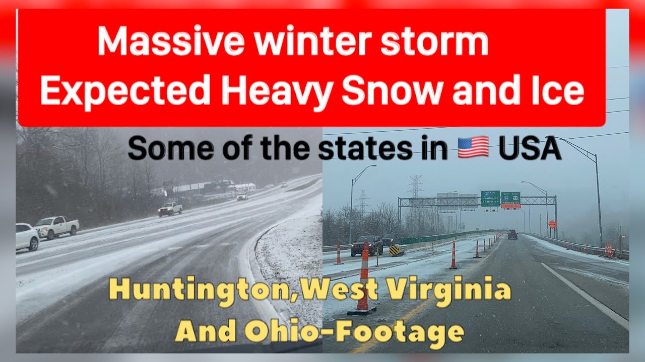 Massive winter storm expected bring heavy snow and ice some of the ...