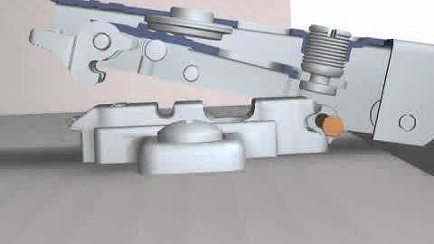 Blum how to clip your hinge to the mounting Plate