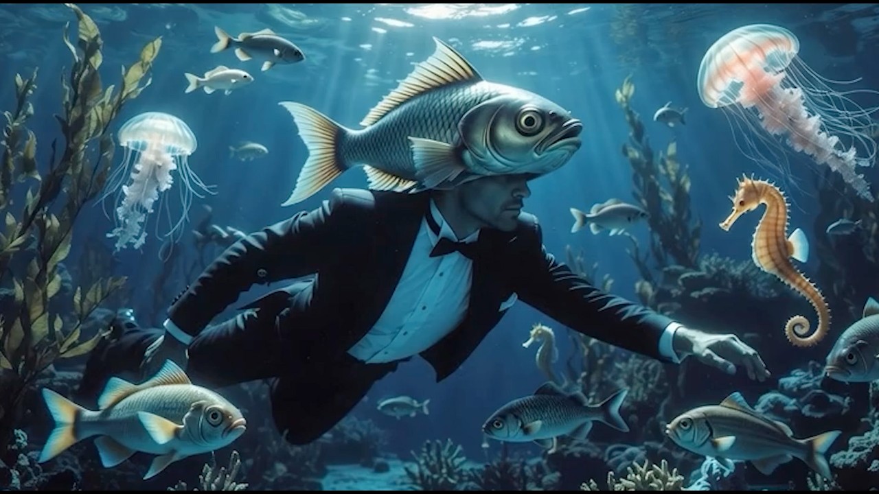 [ Surreal Humour ] I put my scuba gear on to climb the tree | 