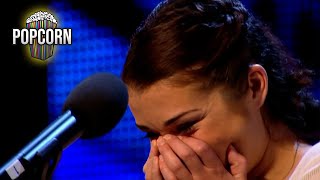 Shy Singer SURPRISES The Judges With Her Angelic Voice!