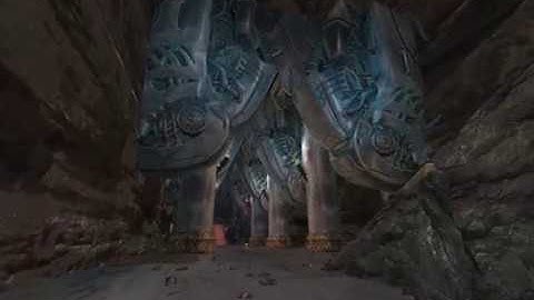 Unreal Tournament 3 [UT 3] map DM-CHR_TempleOfDemigod (Moloch Temple Of Demigod Pack 2018)