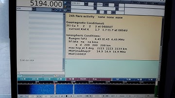 DRA5 PSK31 transmission, RX Yaesu FT817ND, Software Fldigi