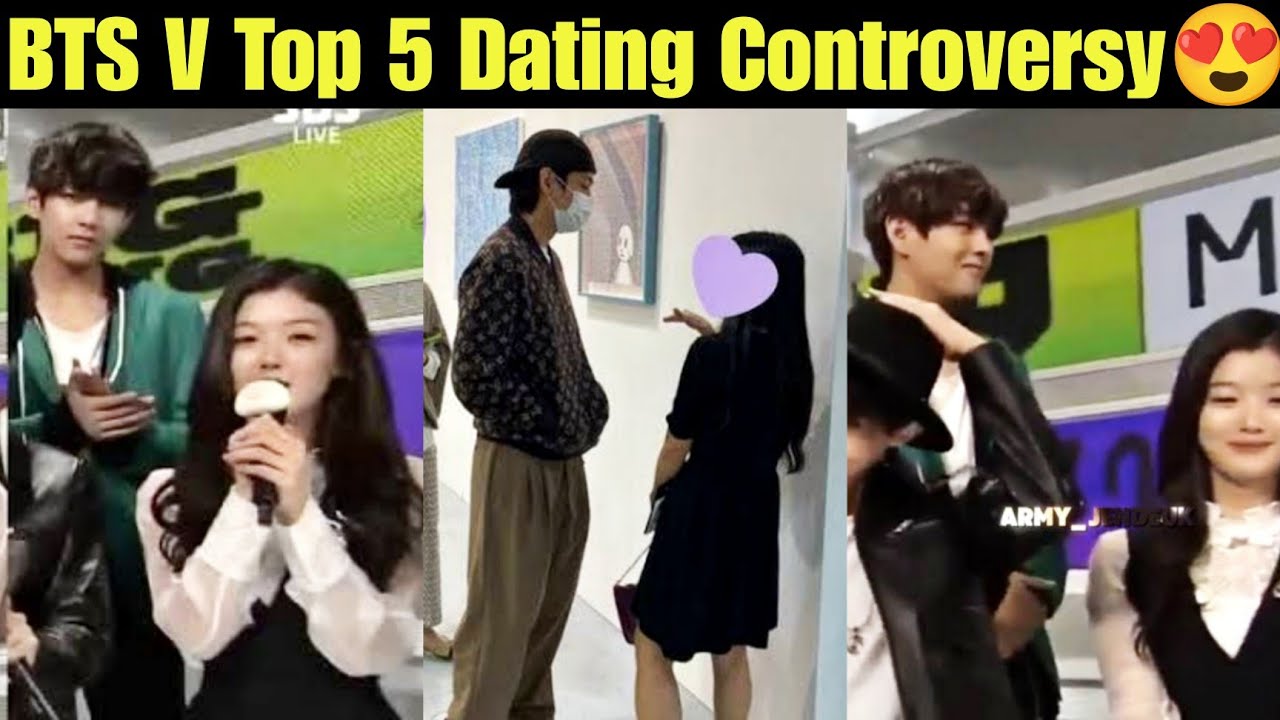 BTS V Top 5 Dating Controversy 😍 Taehyung Dating Rumours Explained 💜 BTS V Dating With GF #bts #v 