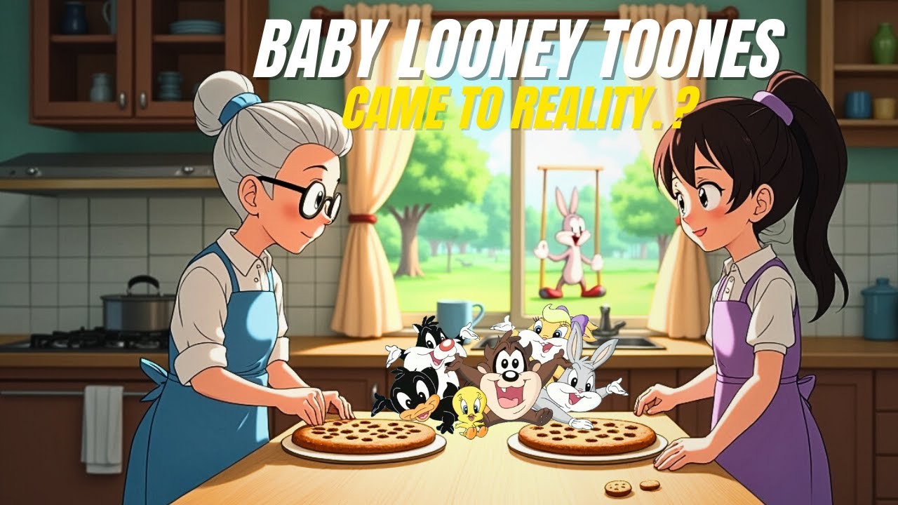 Baby Looney Tunes’ Magical Tea Party 🫖✨ | Cozy Ghibli Style