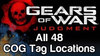 Gears of War Judgment - All 48 COG Tag Collectible Locations Guide (Respect for the Fallen)