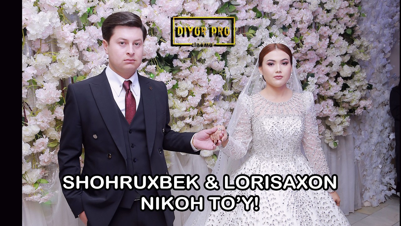 SHOHRUXBEK & LORISAXON NIKOH TO'YI! KAMUNA NIHOL TO'YXONA! #diyorbekstudio #diyorpro #wedding