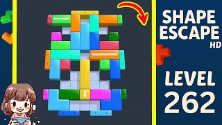 Shape Escape Level 262 Solution Walkthrough