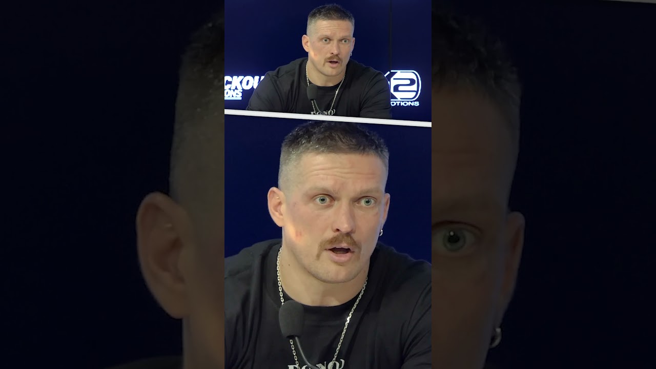 'STREETFIGHT!!' Olkesandr Usyk OFFERS TO BRAWL w/ ANYONE after CONTROVERSY | 