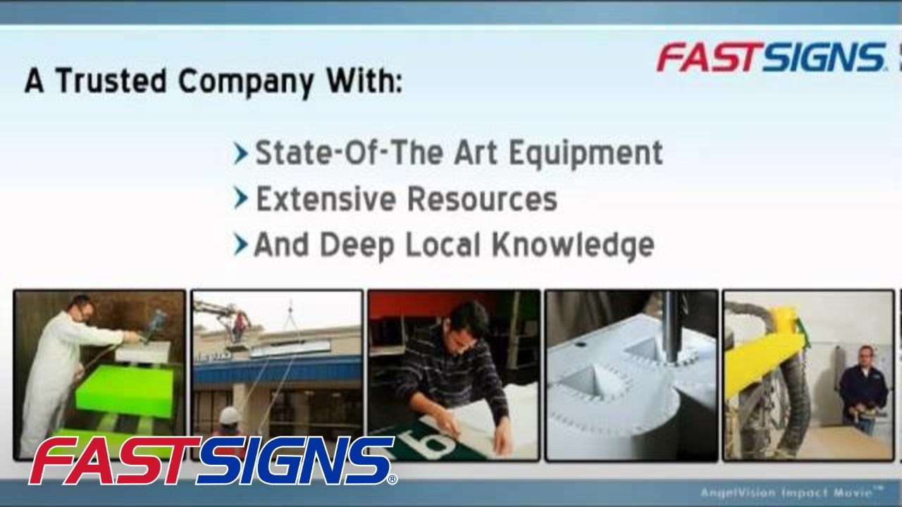 FASTSIGNS® Will Help Your Company Get Noticed | FASTSIGNS® - YouTube