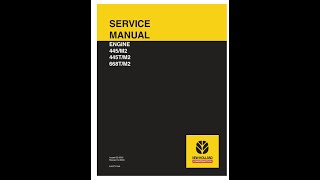 New Holland 445/M2, 445T/M2, 668T/M2 Engine | 6-49731 Service manual
