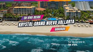 Krystal Grand Nuevo Vallarta, donde el descanso mira al Pacífico