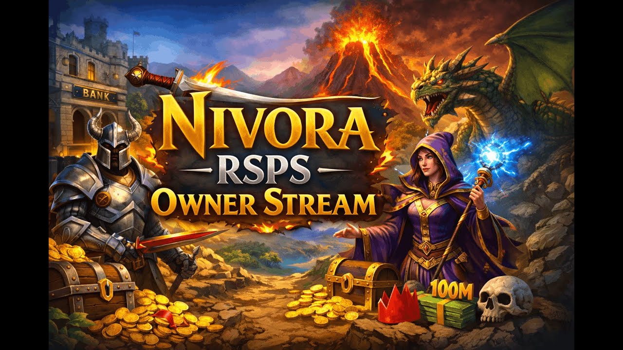NIVORA RSPS BRAND NEW UPDATES OWNER LIVESTREAM WITH MASSIVE EVENTS