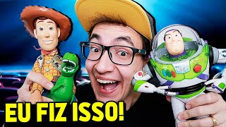 Eu Levei Meus Brinquedos No Cinema Para Istir Toy Story 4