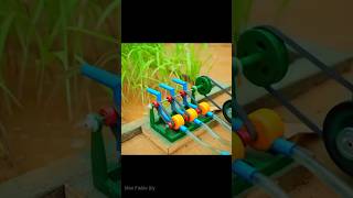 Diy mini water pump | Electric Transformer Motor Water Pump #miniature #scienceproject