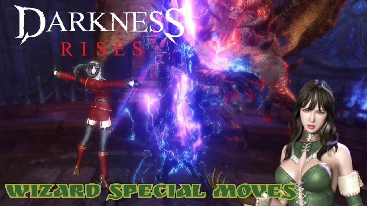 Darkness Rises : (not) All Wizard Special Moves [MOBILE GAMES]
