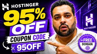 Hostinger Coupon Code | 2026 Deals | Free Domain + Up to 95% Discount Coupon Code Value 🔥