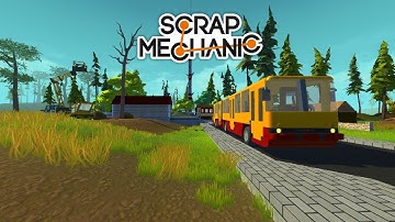 Scrap Mechanic - Ikarus 280 Articulated Bus / Autobus Przegubowy