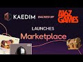 Kaedims 15m series a funding from a16z games and 3d marketplace launch