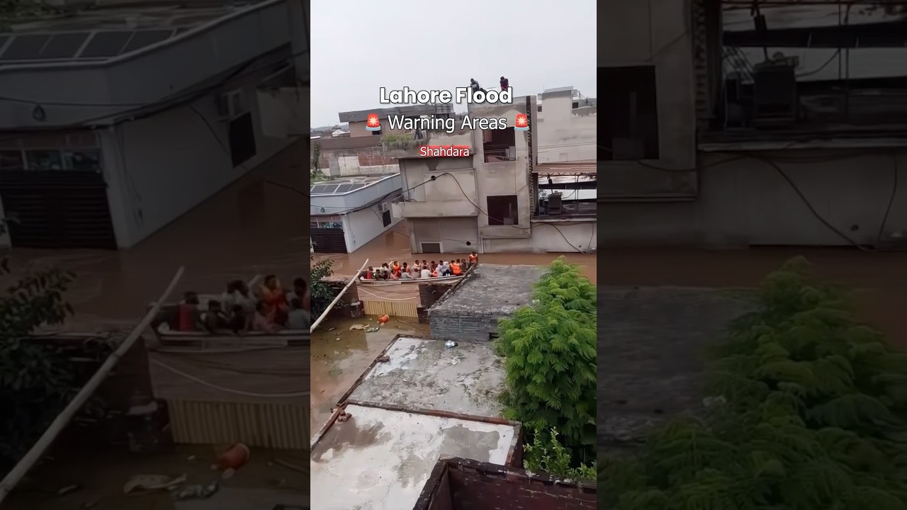 Flood Warning in Lahore | High Alert for Low-Lying Areas 