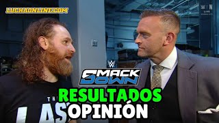 WWE SmackDown 19 JUNIO 2026 | Resultados y Opinión | Nick Aldis Sami Zayn