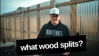 Gourmet Wood Products...splits For A Backyard Smoker Oklahoma Joes Offset