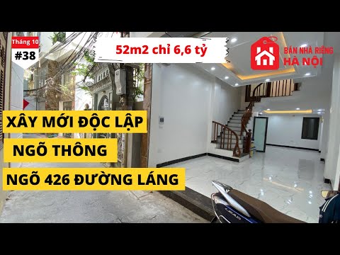 Video Bán Nhà Đường Láng Quận Đống Đa 52m2 Ngõ Thông phố... - youtube