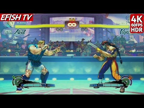 Abel vs Vega (Hardest AI) - Ultra Street Fighter IV