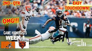 Cleveland Browns vs Chicago Bears | FULL GAME 2nd-Qtr | NFL Week 1 | NFL Preseason 2026