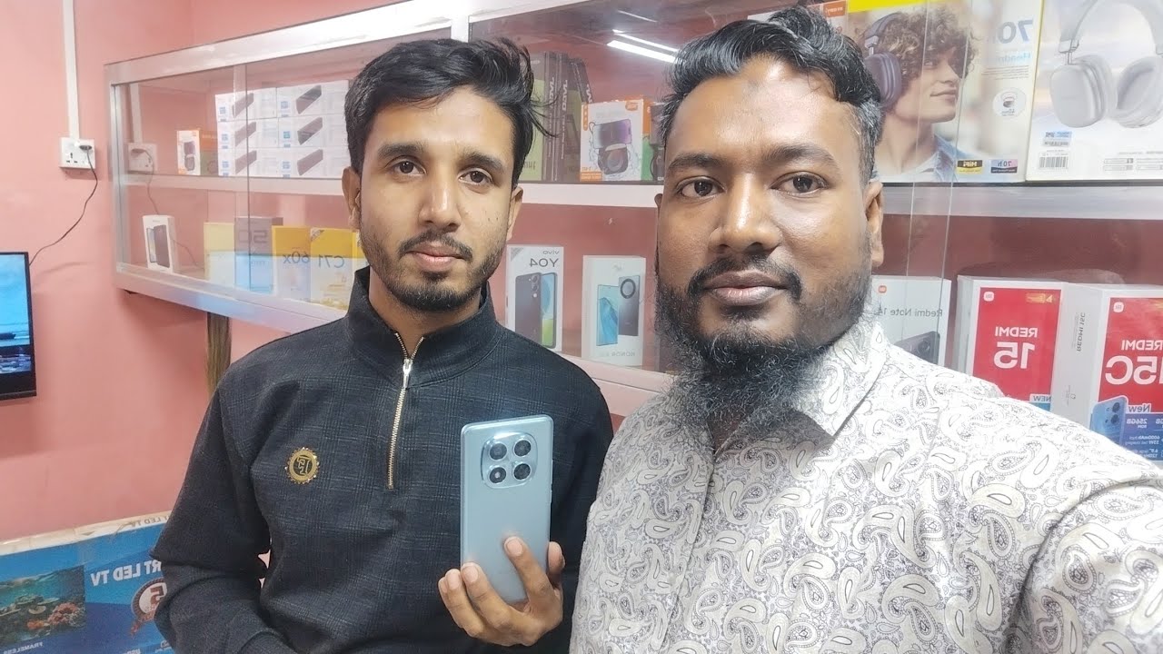 Redmi note 15 পারভেজ সাহেব ধন্যবাদ আপনাকে আব্দুর রহমান এন্টারপ্রাইজ থেকে পণ্য সংগ্রহ করার জন্য 