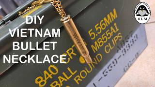 Crafting a Vietnam Style Bullet Necklace at Home