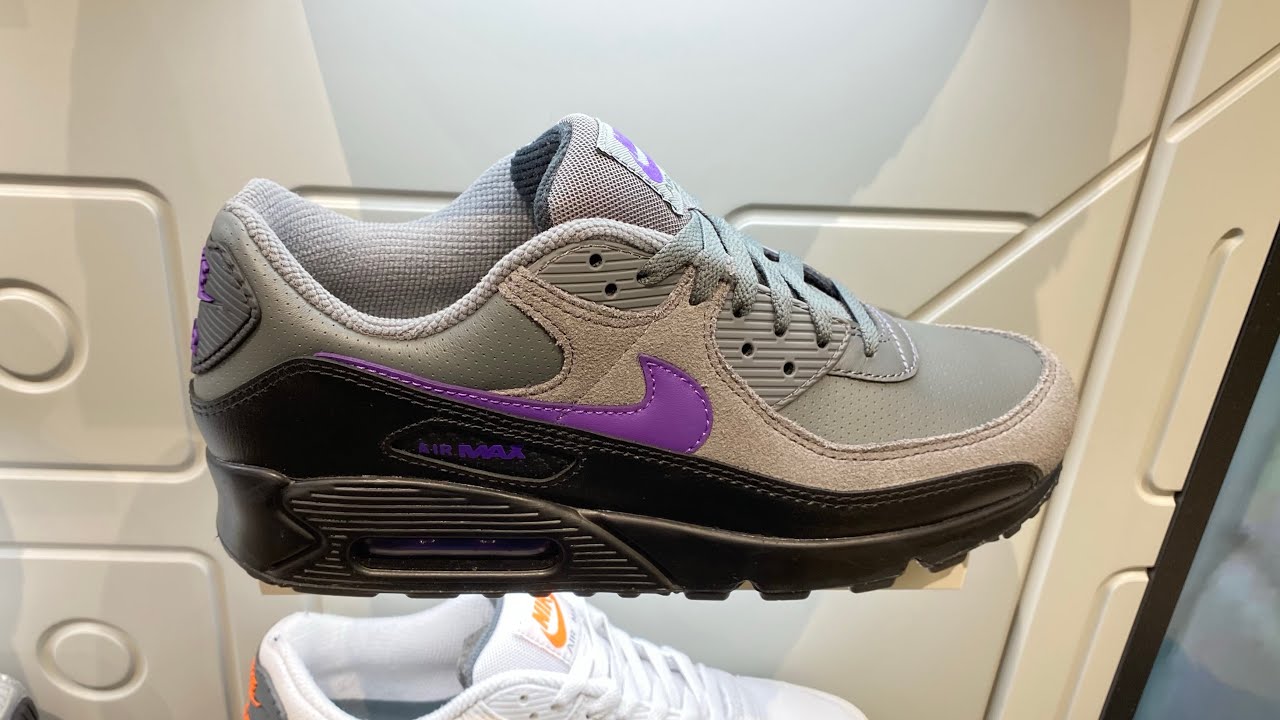 ◆正規品◆NIKE AIR MAX 90 IRON GREY WILD GRAPE◆関税込◆人気 Nike Air Max 90 “Racing Pack” (Iron Grey/ Black/ White/ Wild