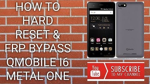 HOW TO HARD RESET & FRP BYPASS QMOBILE I6 METAL ONE AND ALL MTK MT6580 MODEL 100% WORKING