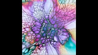 Short Vibrant Bloom 2 Technique using American Floetrol recipe for the Cell Activator