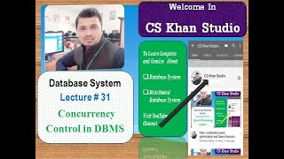 Concurrency Control DBMS Lecture 31