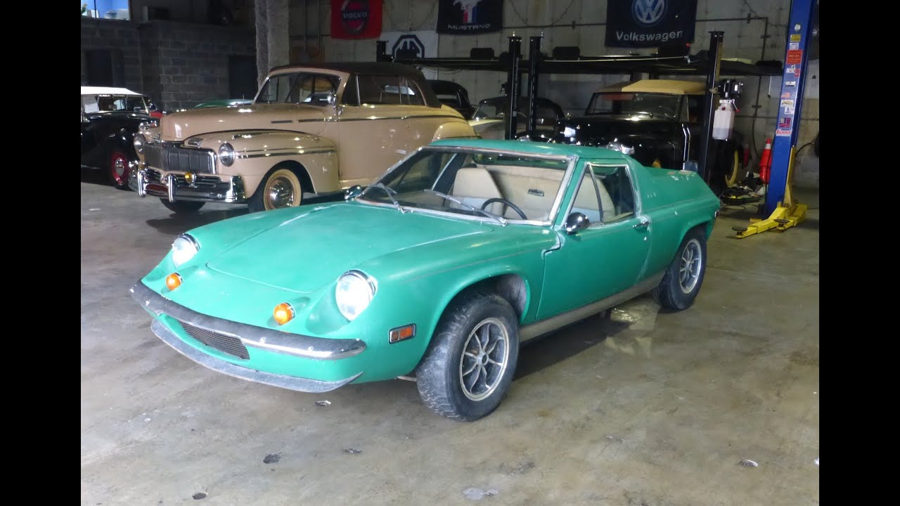 1974 Lotus Europa – Big Valve Engine | Solid Underside | Restoration Project