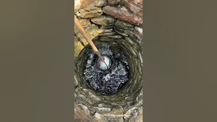 Water extraction process from ancient wells