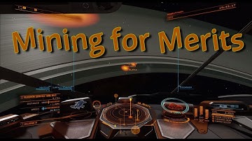 How to Mine for Merits in Elite Dangerous the fast, quick and easy way tutorial