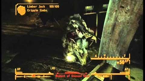 Fallout New Vegas Unique Guns: How to get the Ratslayer (w/ commentary)