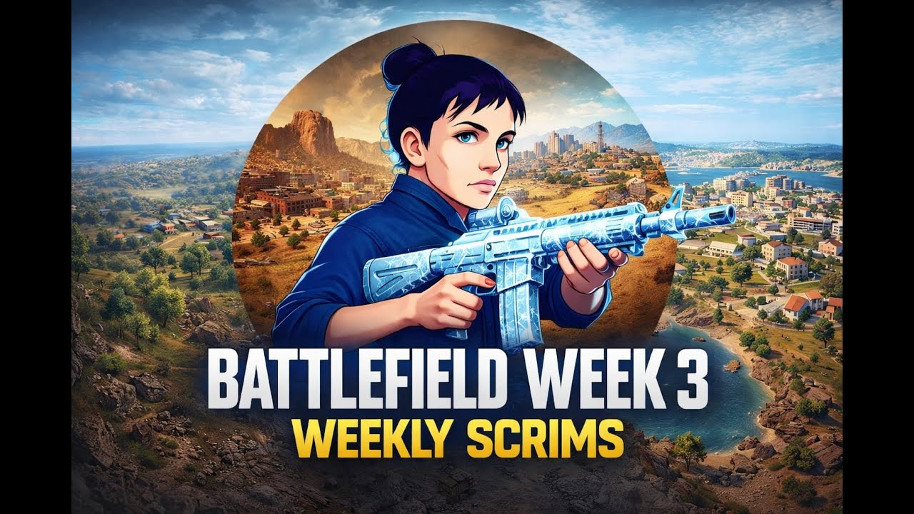 BATTLEFIELD WEEK 3 – AGGRESSIVE MODE ON! 💥 | WEEKLY SCRIMS