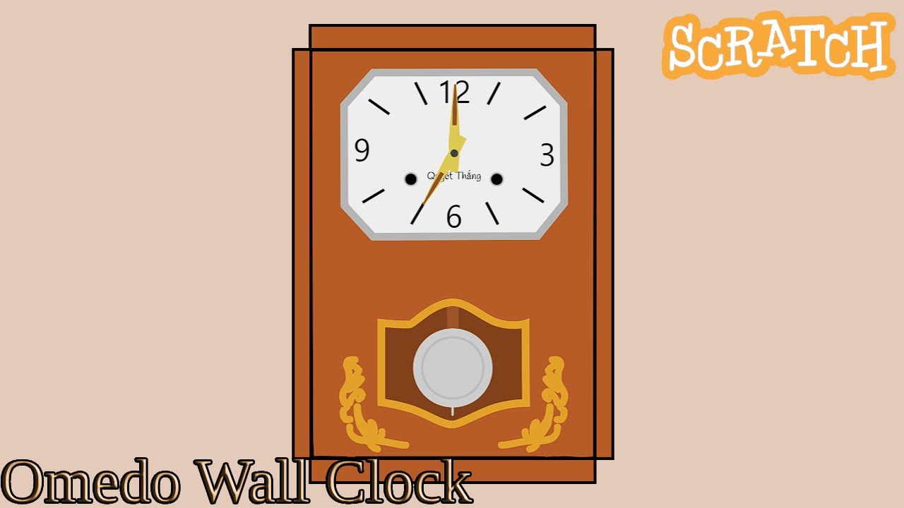 Wall Clock (Omedo) (Single-Rod) | Scratch Project (#27) - YouTube