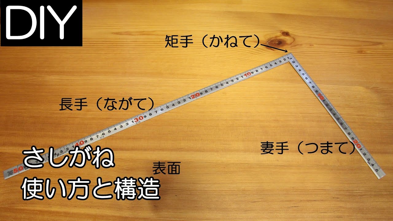さしがねの使い方と構造－Lifeなびチャンネル。 - YouTube