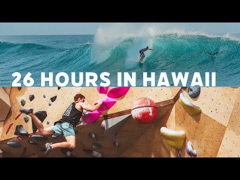 26hr Trip To Hawaii. Climbing & Island Tour!