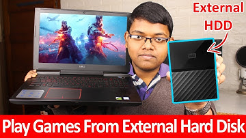 How to Play Games From External Hard disk & Pen drive & Memory card?