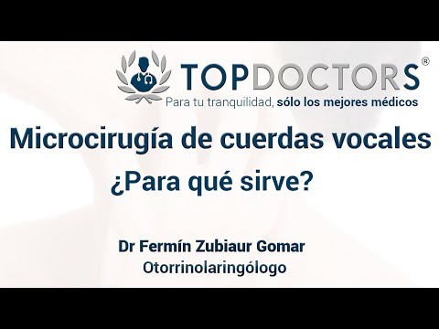 Microcirugía de cuerdas vocales - ¿Para qué se usa?