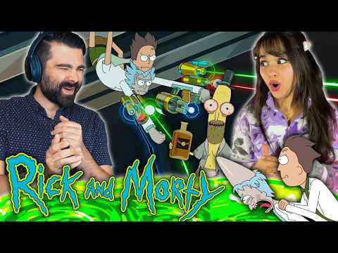 We Watched RICK AND MORTY SEASON 7 EPISODE 1 & 2 For The FIRST TIME! THE JERRICK TRAP
