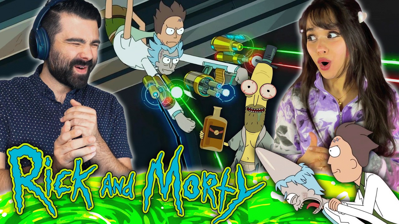 We Watched RICK AND MORTY SEASON 7 EPISODE 1 & 2 For The FIRST TIME! THE JERRICK TRAP