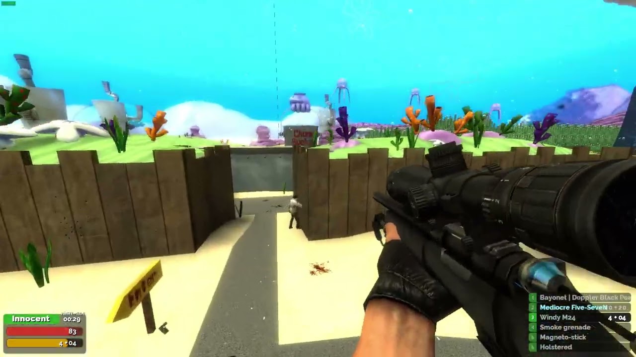 Garry's Mod Flux TTT ♦Cult trick-shot comp