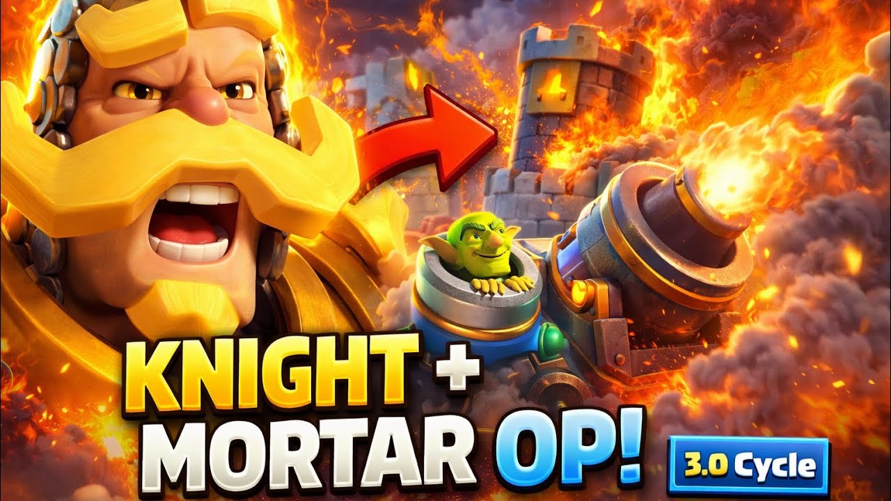 Knight + Mortar is BROKEN 😱 Easy Wins!